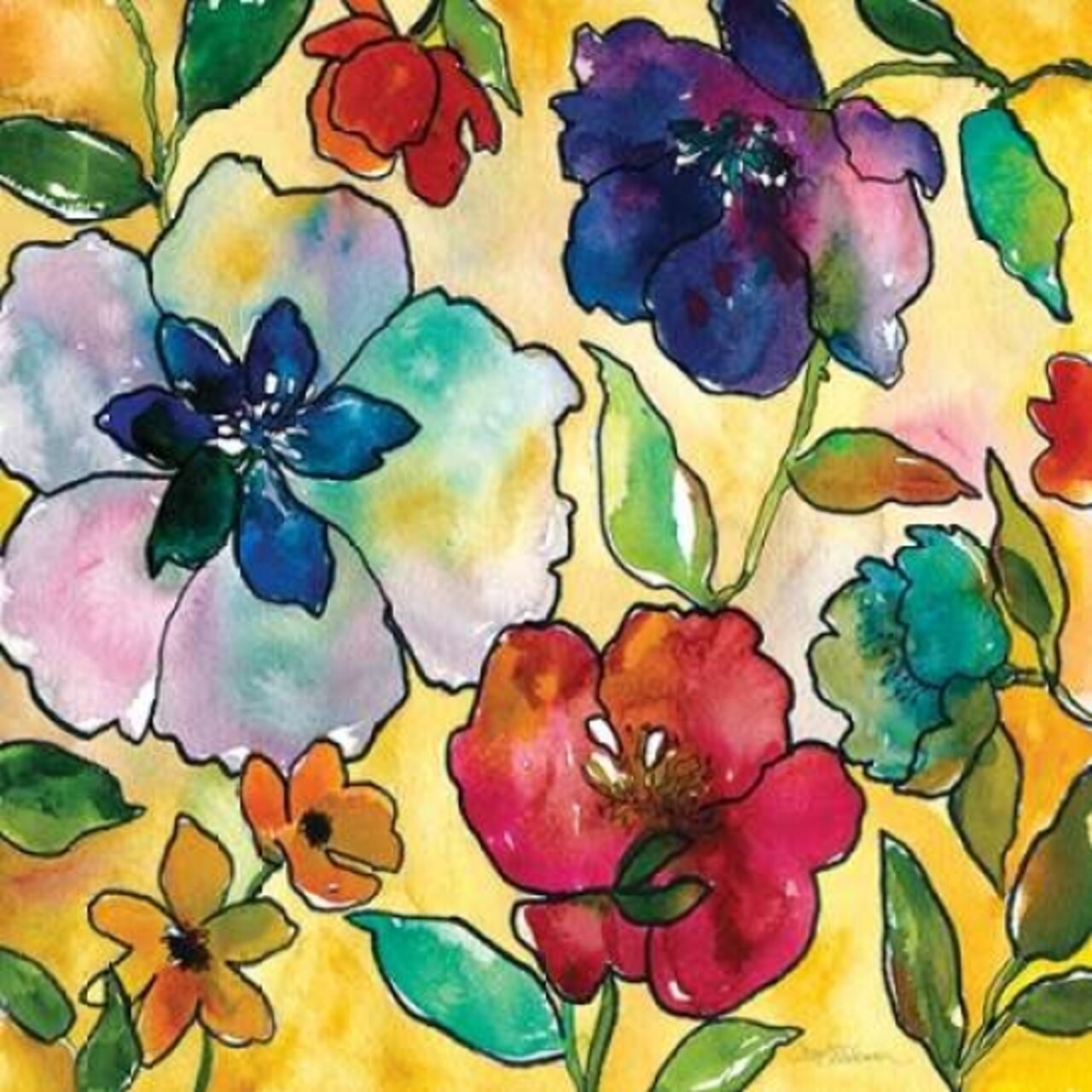 Summer Song Poster Print by Stepahne Fontaine - Item # VARPDX16560